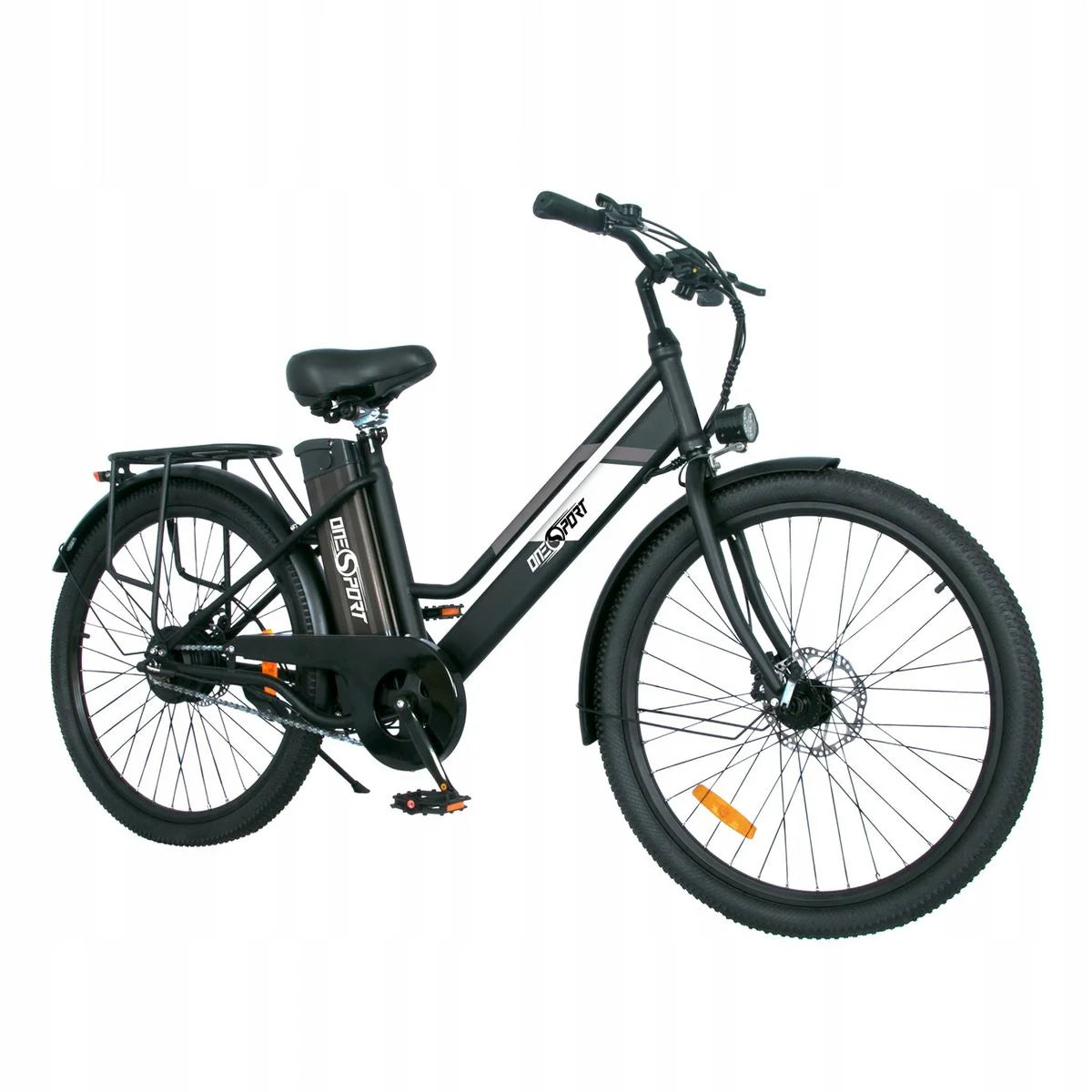 ONESPORT BK8 E-Bike - 350W Motor, 270WH Akku, 30KM Reichweite | Schwarz