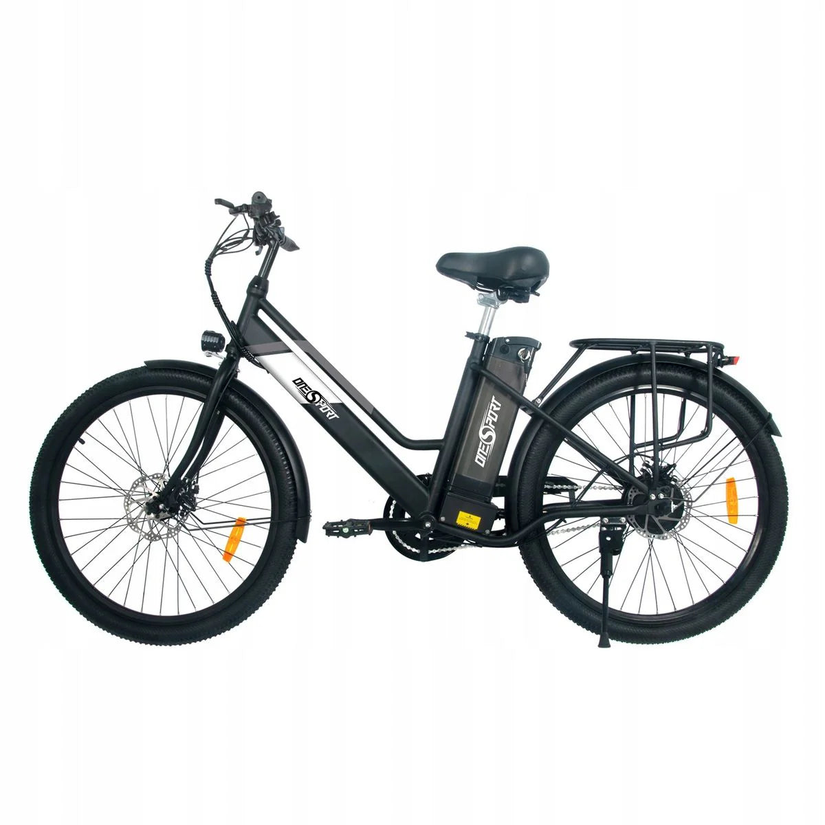 Vélo électrique ONESPORT BK8 - Moteur 350W, Batterie 270WH, Autonomie 30KM | Noir