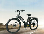 Vélo électrique ONESPORT BK8 - Moteur 350W, Batterie 270WH, Autonomie 30KM | Noir
