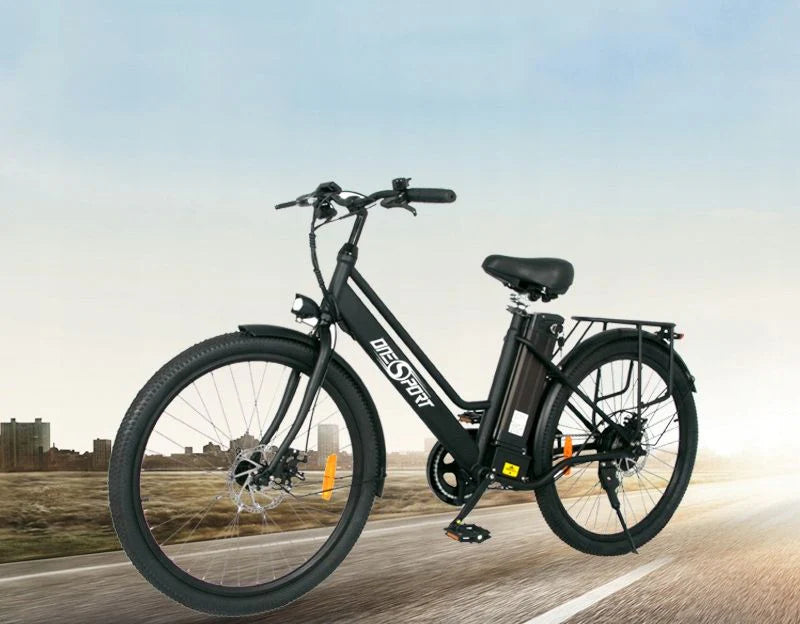 Vélo électrique ONESPORT BK8 - Moteur 350W, Batterie 270WH, Autonomie 30KM | Noir
