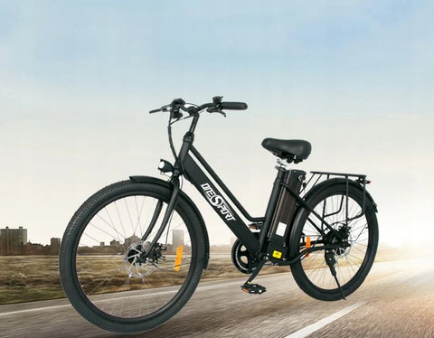 ONESPORT BK8 E-Bike - 350W Motor, 270WH Akku, 30KM Reichweite | Schwarz