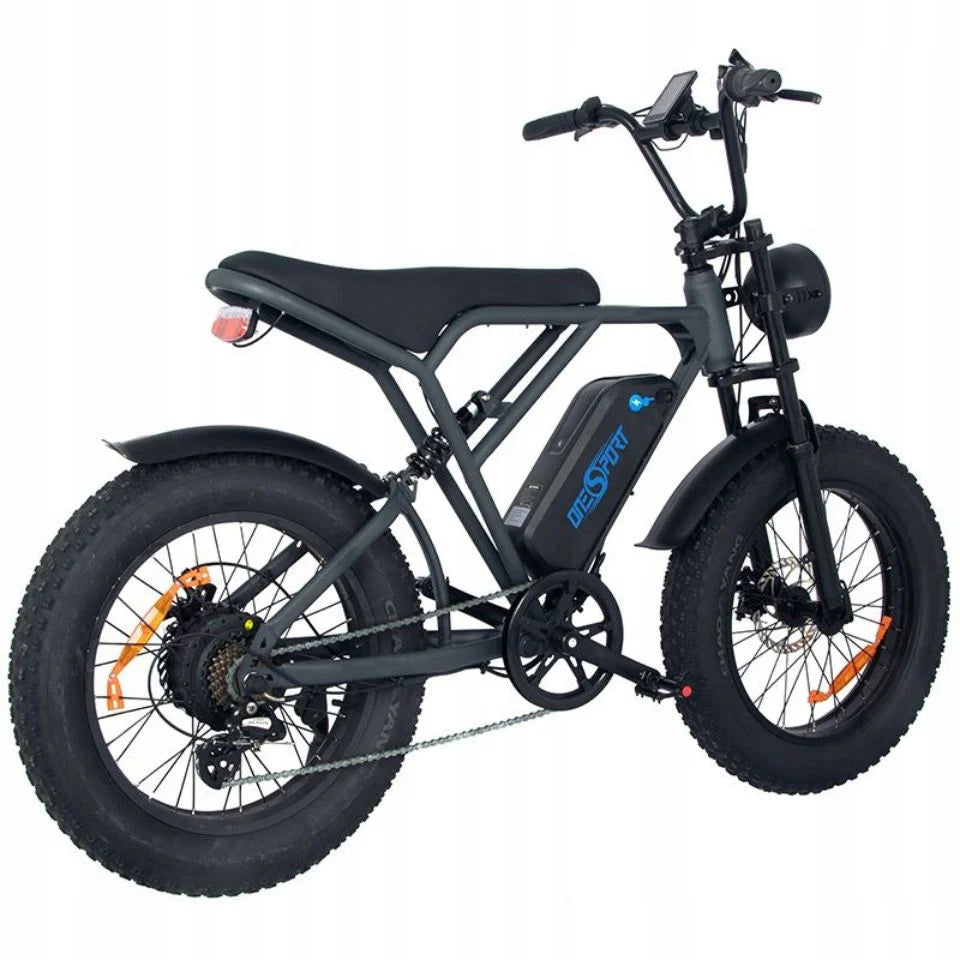 ONESPORT ONES3 Vélo électrique - Moteur 500W, batterie 720Wh, autonomie 60KM | Noir