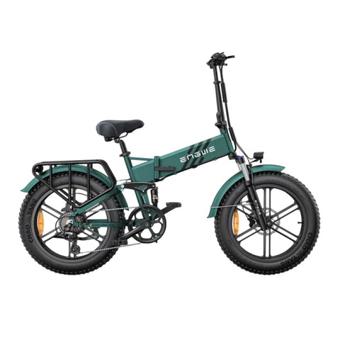ENGWE ENGINE PRO 2.0 E-Bike - Motor 750W Akku 48V16AH Vollfederung Shimano 8-Gang - Grün