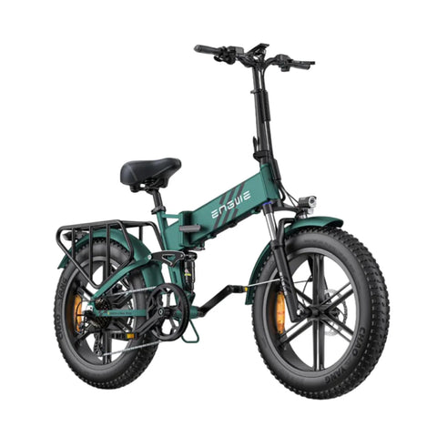 ENGWE ENGINE PRO 2.0 E-Bike - Motor 750W Akku 48V16AH Vollfederung Shimano 8-Gang - Grün