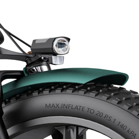 ENGWE ENGINE PRO 2.0 E-Bike - Motor 750W Akku 48V16AH Vollfederung Shimano 8-Gang - Grün