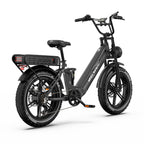 E-Bike ONESPORT OT08 PRO - Motor 500W Battery 48V18AH*2 20 Inch Wheels Disc Brake - Grey