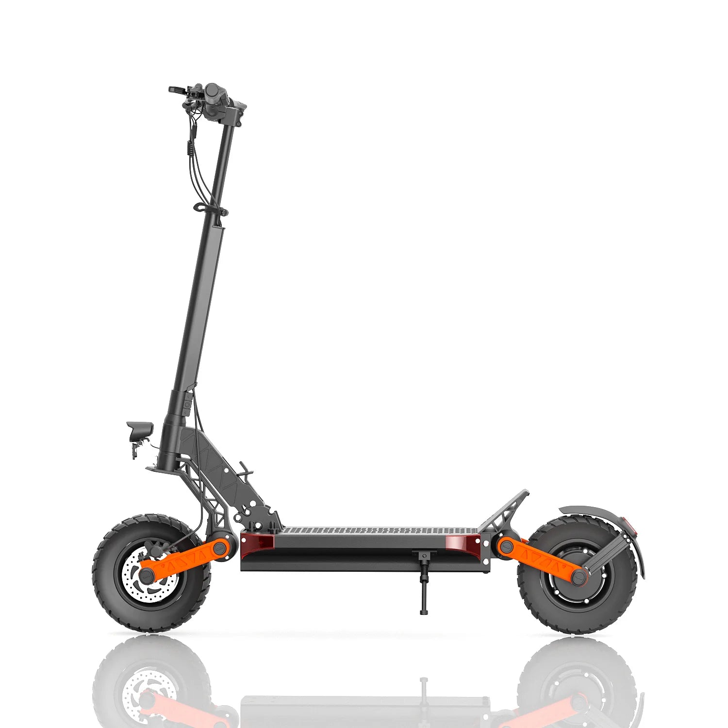 JOYOR S10-S-Z Dual Motor Foldable Electric Scooter - 1000W*2 Motor 60V18AH Battery 10 Inch Tires - Black
