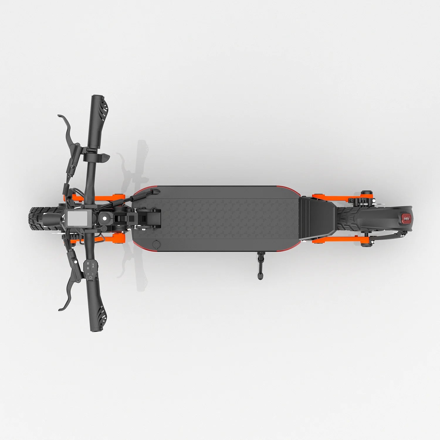 JOYOR S10-S-Z Dual Motor Foldable Electric Scooter - 1000W*2 Motor 60V18AH Battery 10 Inch Tires - Black