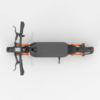 JOYOR S8-S-Z Dual Motor Foldable Electric Scooter - 600W*2 Motor 48V26AH Battery 10 Inch Tires - Black