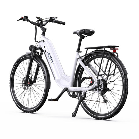 E-Bike ONESPORT OT05 PRO - Motor 250W Akku 36V22.5AH 28 Zoll Räder Scheibenbremse - Weiß