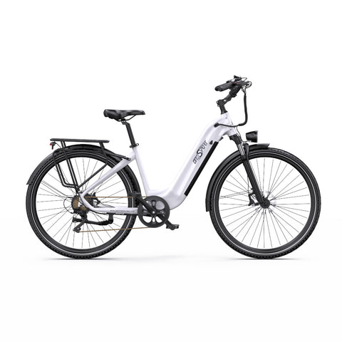 E-Bike ONESPORT OT05 PRO - Motor 250W Akku 36V22.5AH 28 Zoll Räder Scheibenbremse - Weiß