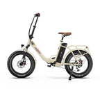 E-Bike ONESPORT OT16 MAX - Motor 500W Battery 48V18AH 20 Inch Wheels Disc Brake - Beige