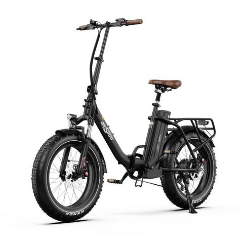 E-Bike ONESPORT OT16 MAX - Motor 500W Akku 48V18AH 20 Zoll Räder Scheibenbremse - Schwarz