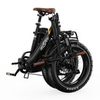 E-Bike ONESPORT OT16 MAX - Motor 500W Battery 48V18AH 20 Inch Wheels Disc Brake - Black