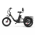 Electric Tricycle ONESPORT OT30 PRO - 500W Motor 48V18AH Battery 20 Inch Wheels Disc Brake - Black