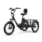 Electric Tricycle ONESPORT OT30 PRO - 500W Motor 48V18AH Battery 20 Inch Wheels Disc Brake - Black