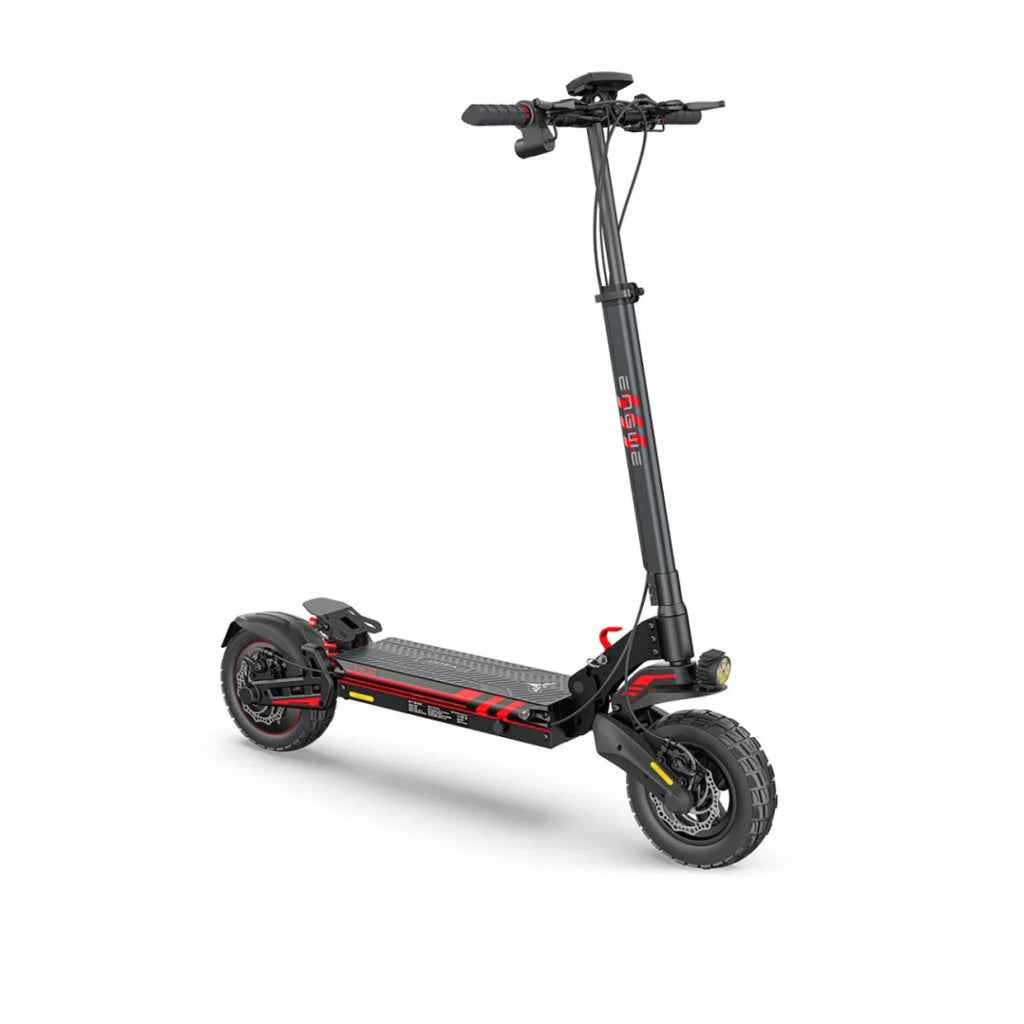 ENGWE Y400 Electric Scooter - 750W Motor 648Wh Battery Capacity 10-inch Wheels C-Suspension - Black Red