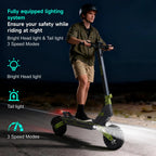 Green E-Bike 1000W 52V20Ah 43 Miles Dual Suspension