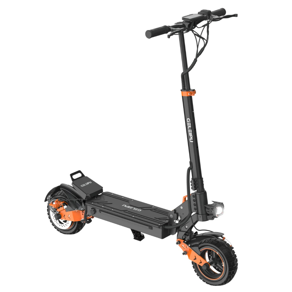 Trottinette électrique GELEIPU Z1 - Moteur 1200W Batterie 48V20AH Roues 10" Frein à disque - Noir