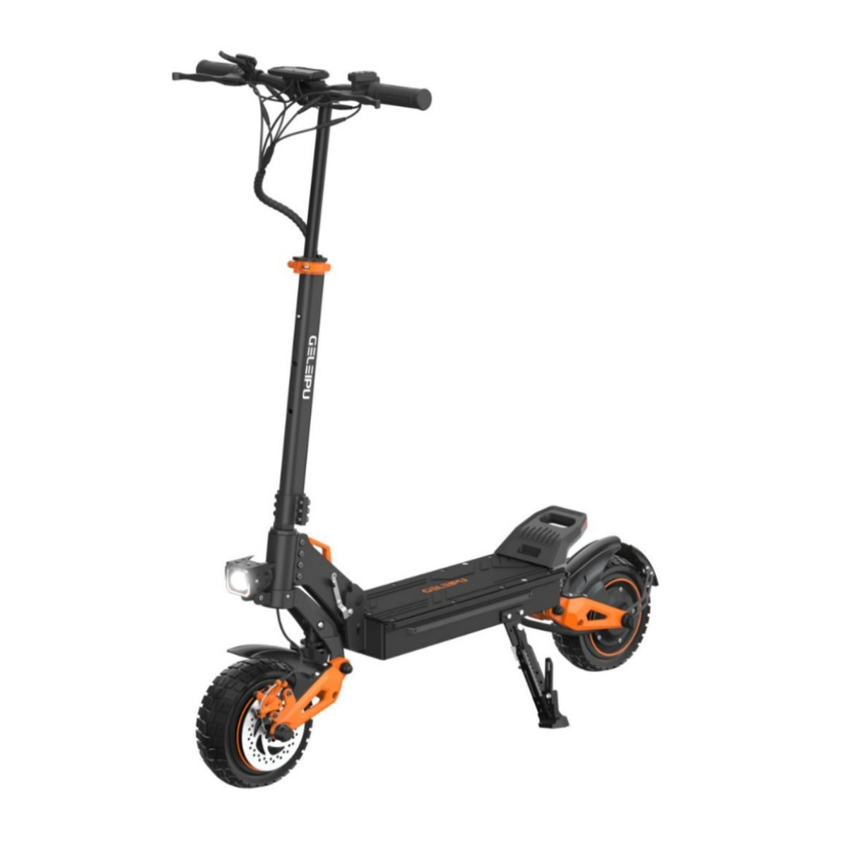 GELEIPU Z1 PRO Elektroroller - Motor 2400W Akku 52V20AH E-Scooter mit 10 Zoll Reifen und Scheibenbremse - Schwarz