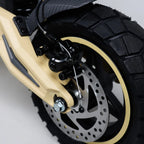 Foldable E-Scooter Honey Whale G2 PRO - 900W Motor 54.6V16Ah Battery 6.5 Inch Tires Lighting and Disc Brake - Yellow