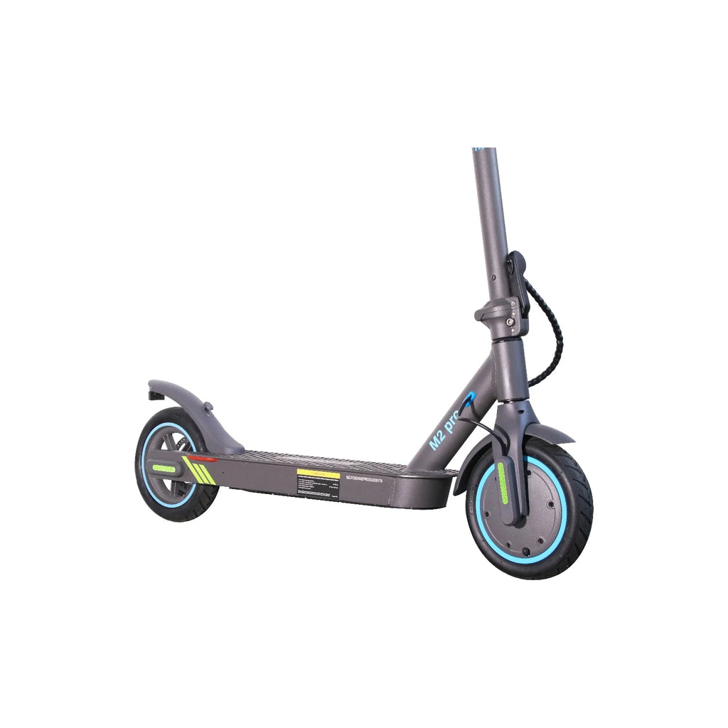 Honey Whale M2 PRO Folding E-Scooter - 500W Motor 36V10.4Ah Battery 8.5 Inch Tires Disc Brake - Black Blue