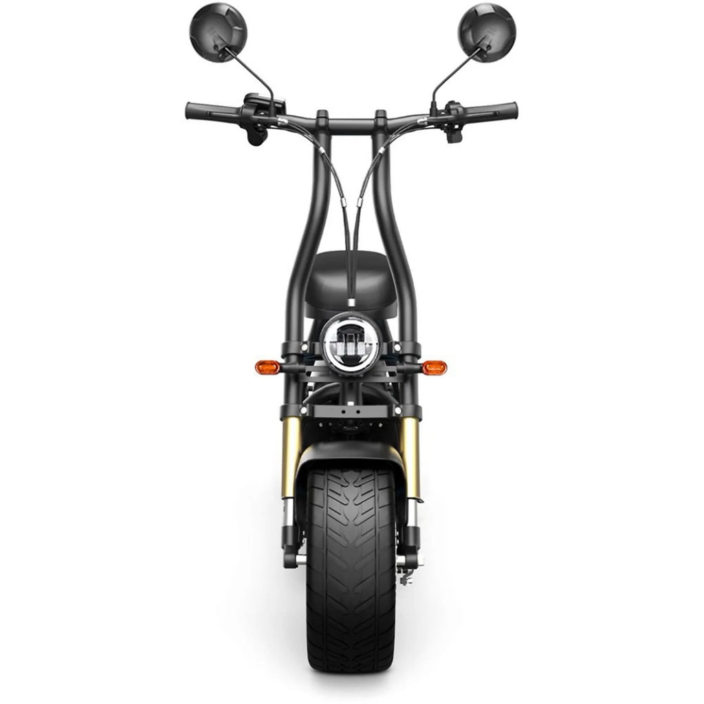 E-Scooter Honey Whale M5 MAX - 1000W Motor 54.6V13Ah Battery 14 Inch Tires Disc Brake - Black Blue