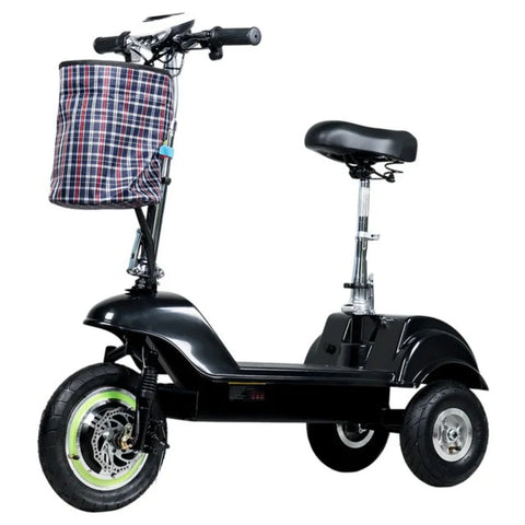 Honey Whale ST03 E-Scooter - Motor 350W 54.6V13Ah Akku mit Licht & Bremse - Schwarz