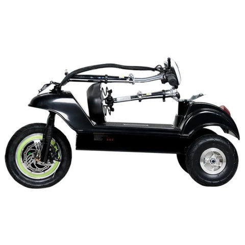 Honey Whale ST03 E-Scooter - Motor 350W 54.6V13Ah Akku mit Licht & Bremse - Schwarz
