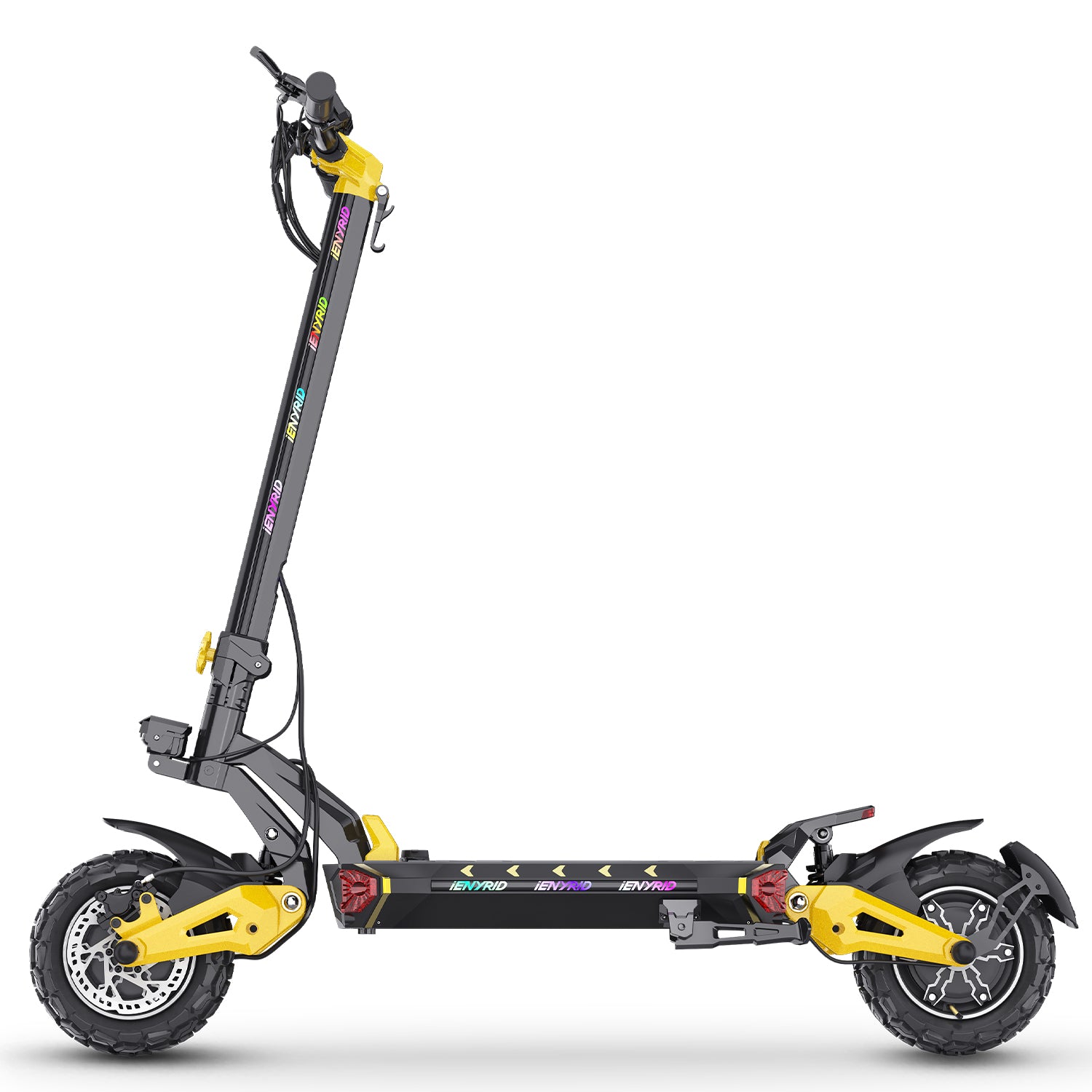 iENYRID IE-ES60 Electric Scooter - 1200W*2 Motor 48V23AH Battery 11 Inch Tires Foldable - Black