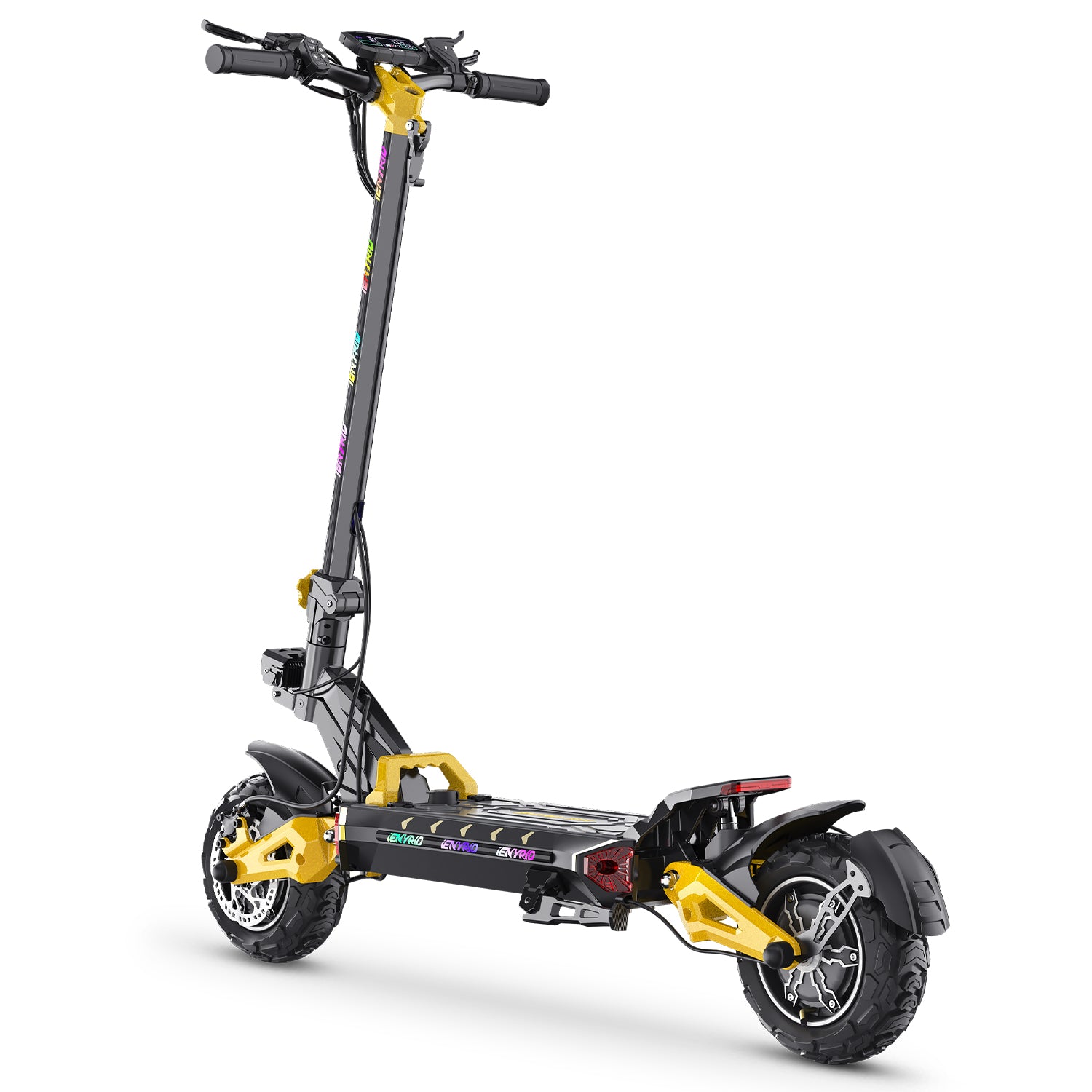 iENYRID IE-ES60 Electric Scooter - 1200W*2 Motor 48V23AH Battery 11 Inch Tires Foldable - Black