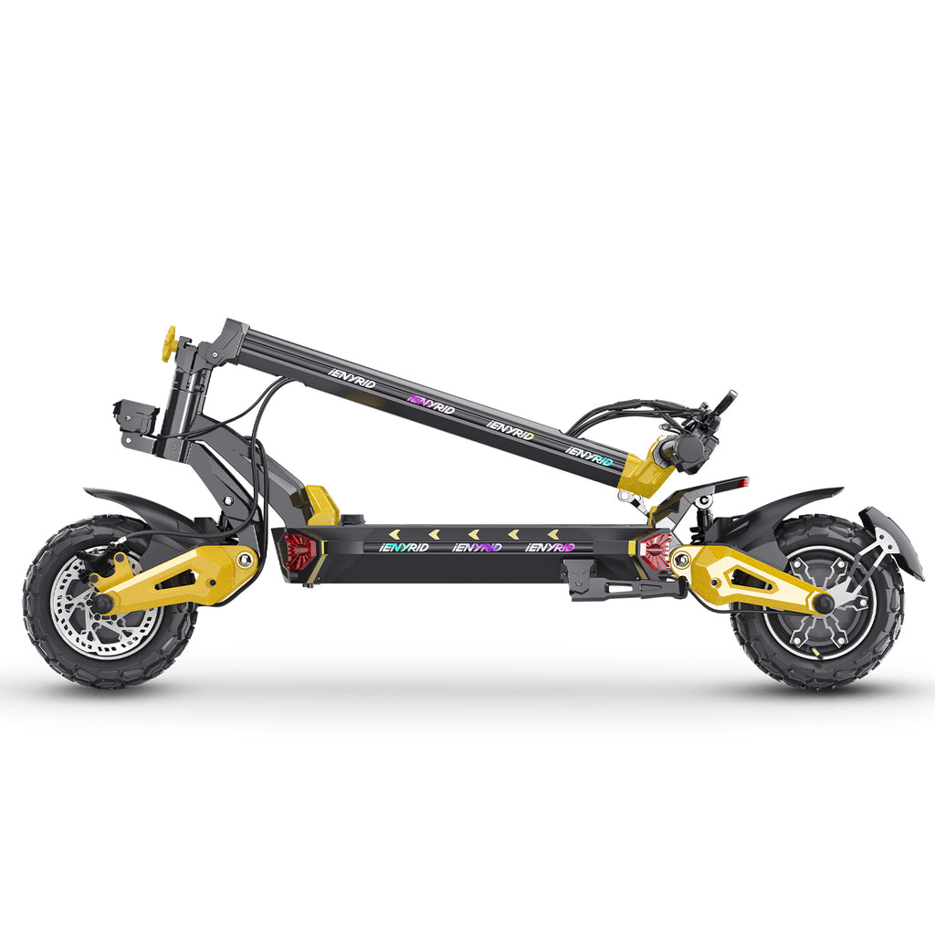 iENYRID IE-ES60 Electric Scooter - 1200W*2 Motor 48V23AH Battery 11 Inch Tires Foldable - Black