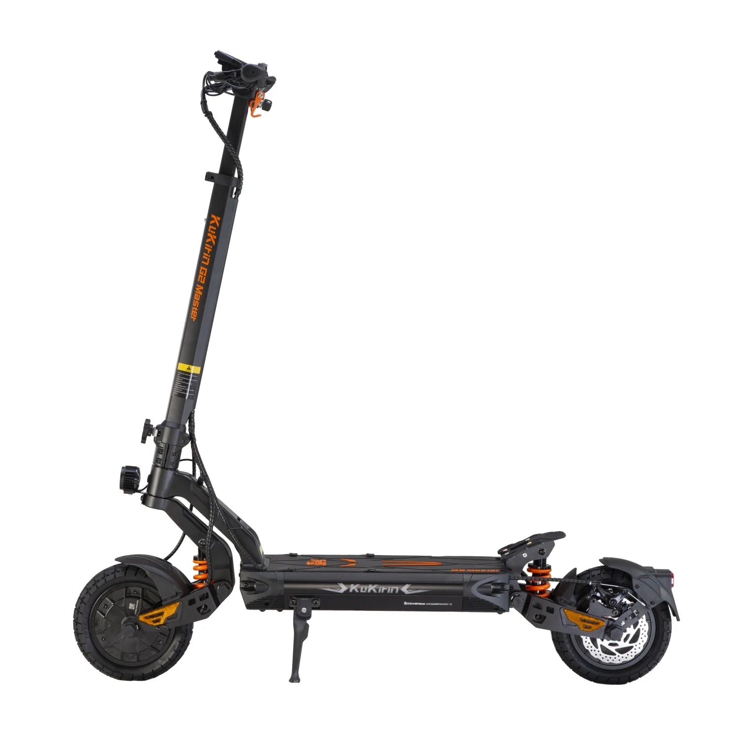 KuKirin G2 Master Electric Scooter 2025 - 1000W*2 Motor 52V20.8Ah Battery 10-inch Tires Hydraulic Suspension with Dual Motor - Black