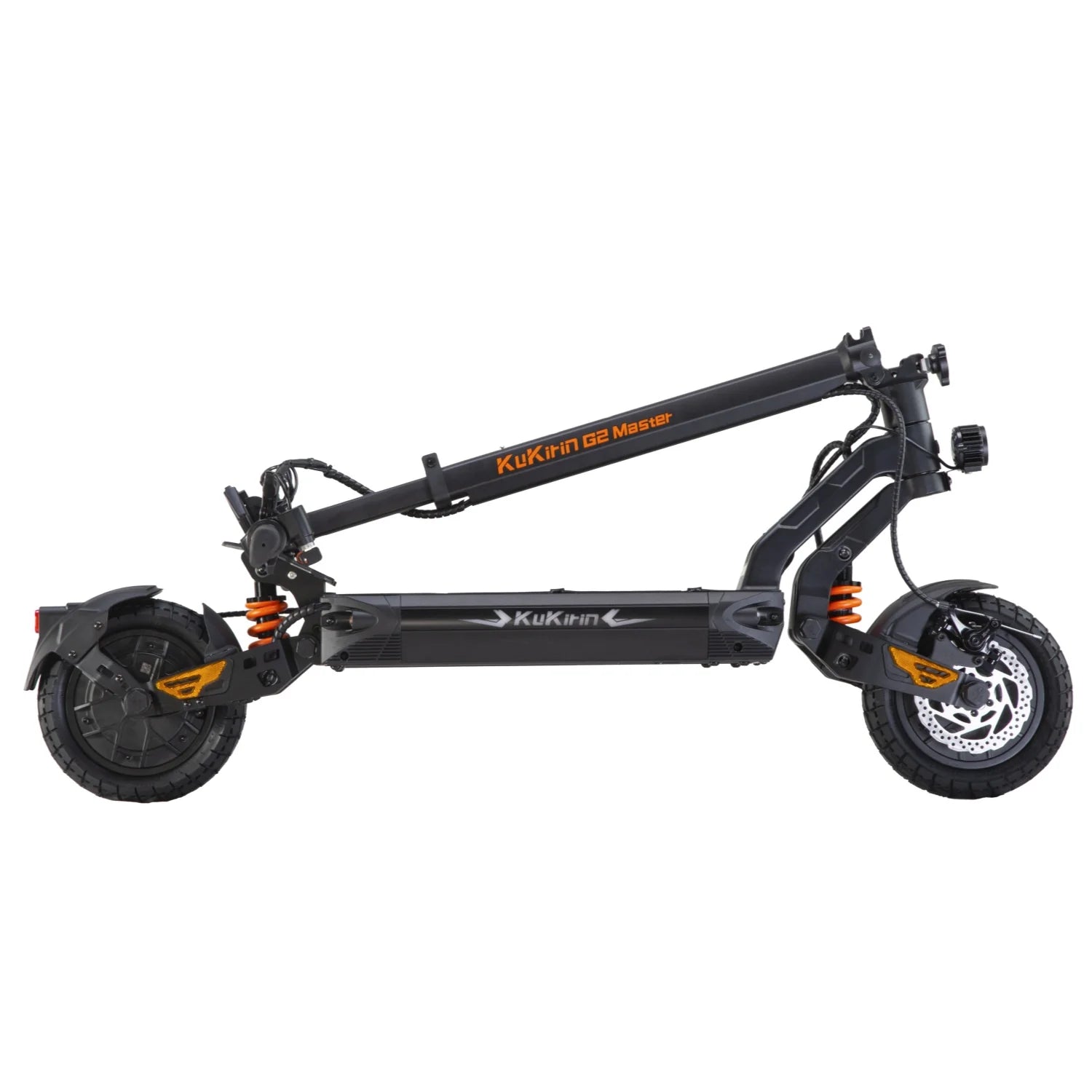 KuKirin G2 Master Electric Scooter 2025 - 1000W*2 Motor 52V20.8Ah Battery 10-inch Tires Hydraulic Suspension with Dual Motor - Black
