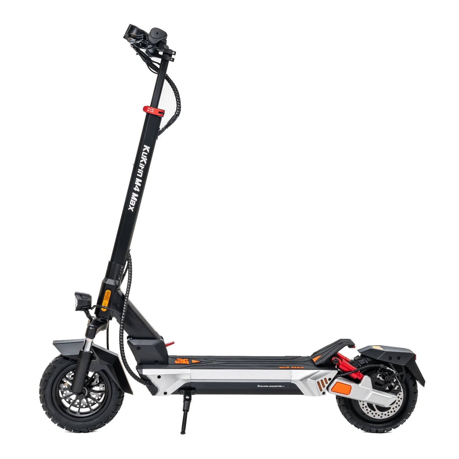 Electric Scooter KuKirin M4 Max - Motor 800W Battery 48V18.2AH 10 Inch Tires Disc Brake - Silver