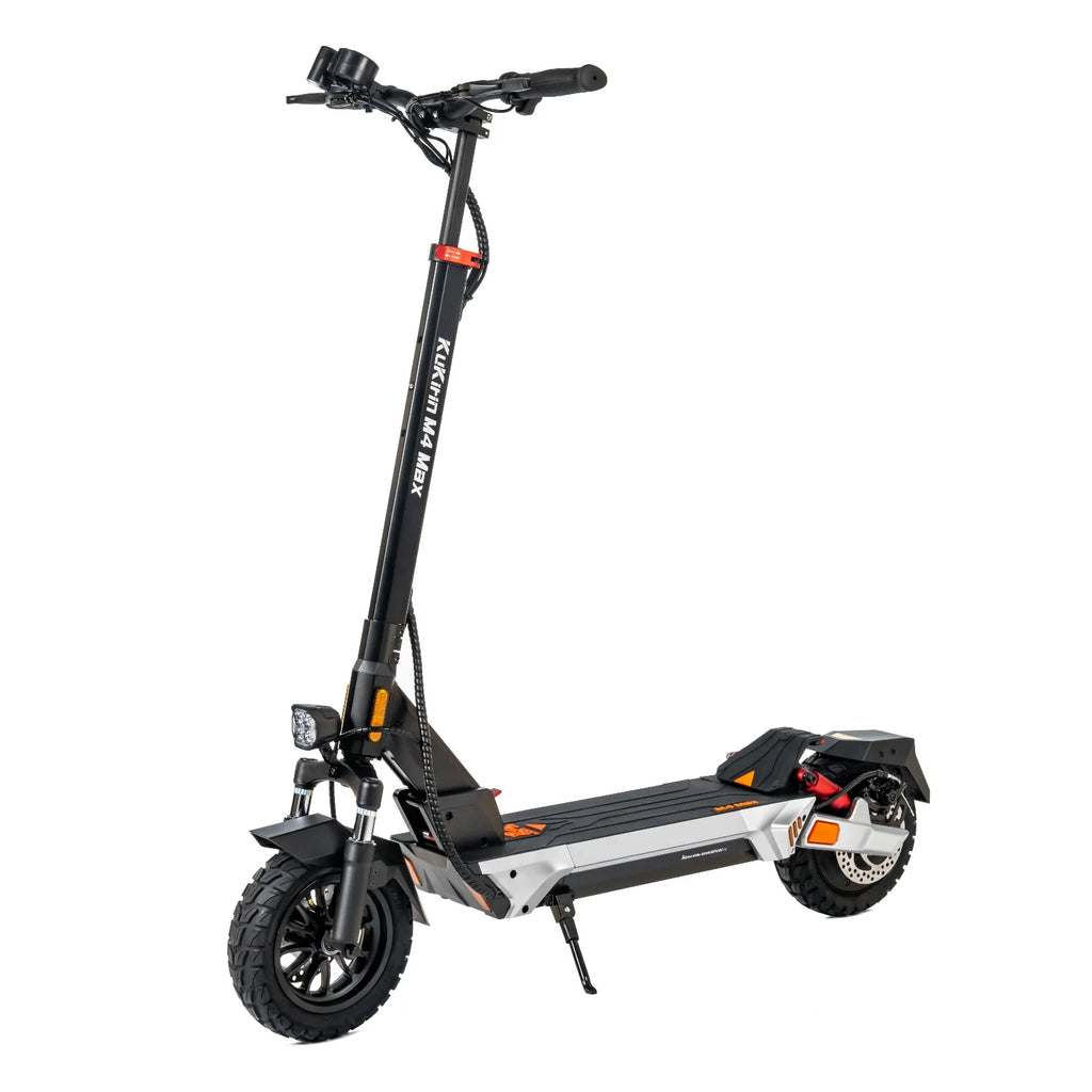 Electric Scooter KuKirin M4 Max - Motor 800W Battery 48V18.2AH 10 Inch Tires Disc Brake - Silver