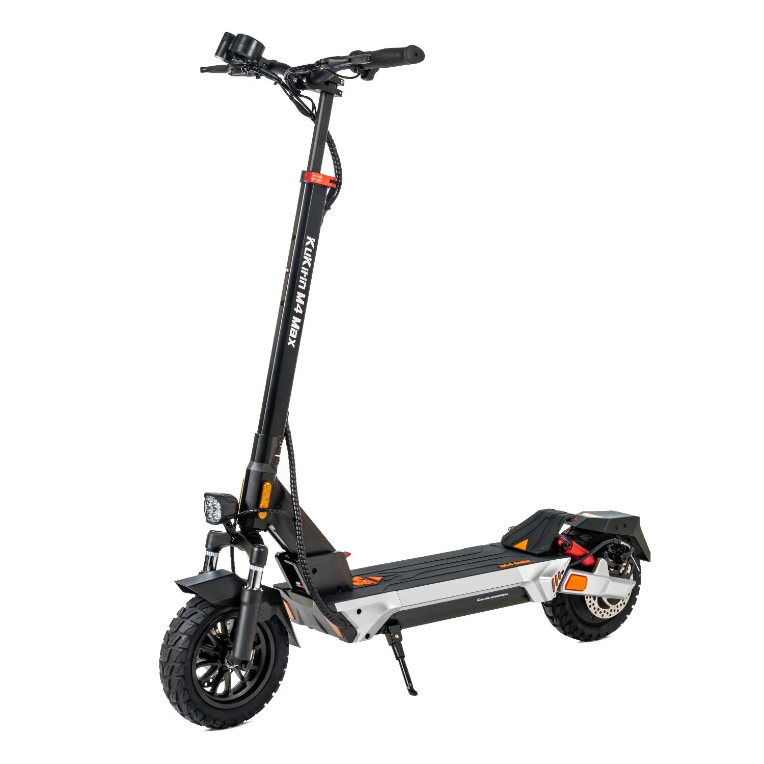 Electric Scooter KuKirin M4 Max - Motor 800W Battery 48V18.2AH 10 Inch Tires Disc Brake - Silver