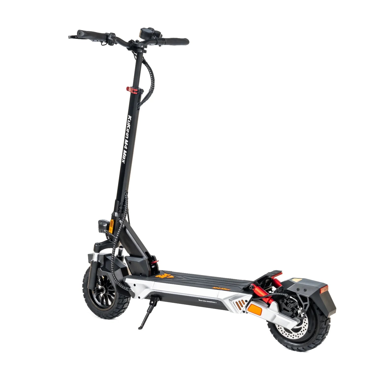 Electric Scooter KuKirin M4 Max - Motor 800W Battery 48V18.2AH 10 Inch Tires Disc Brake - Silver