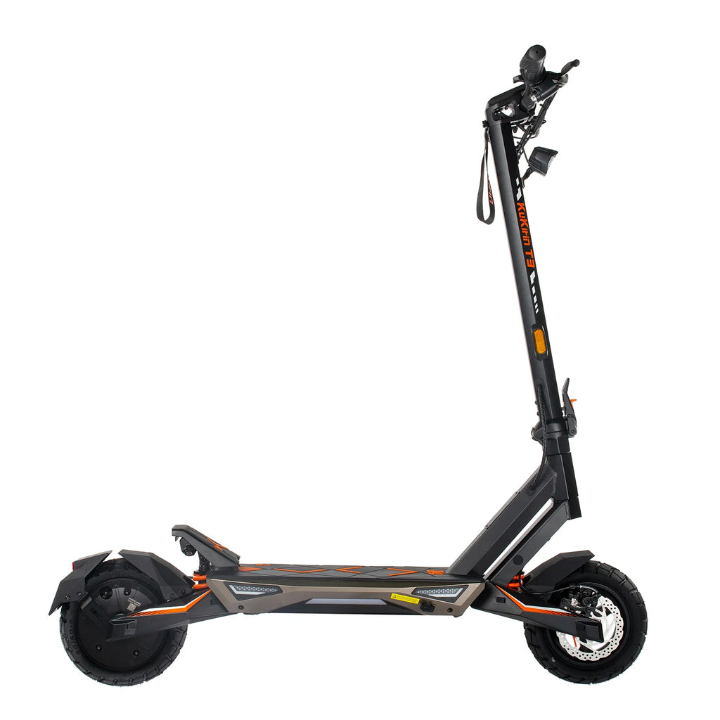 KuKirin T3 Elektroroller - 800W Motor 48V15.6AH Batterie 58KM Reichweite Scheibenbremse - Schwarz