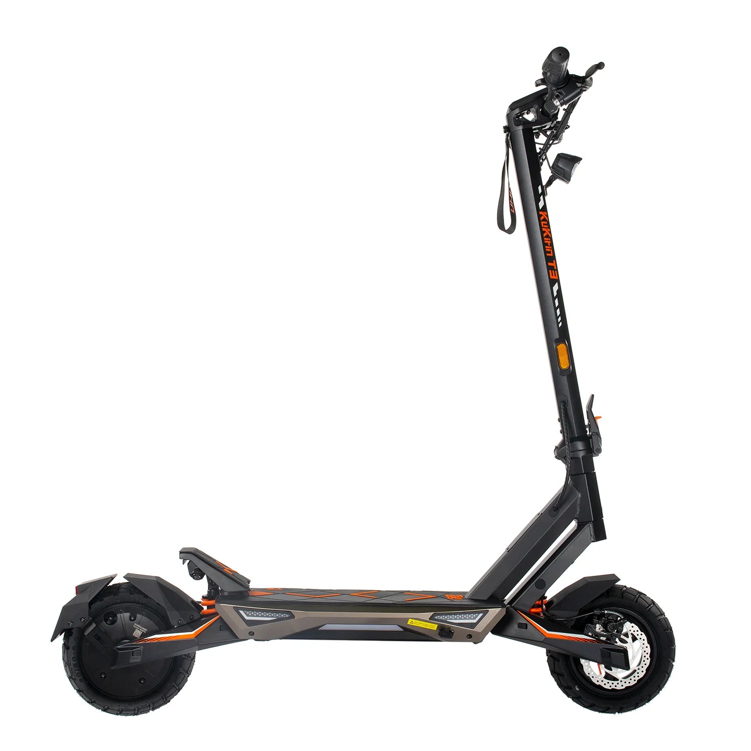 KuKirin T3 Elektroroller - 800W Motor 48V15.6AH Batterie 58KM Reichweite Scheibenbremse - Schwarz