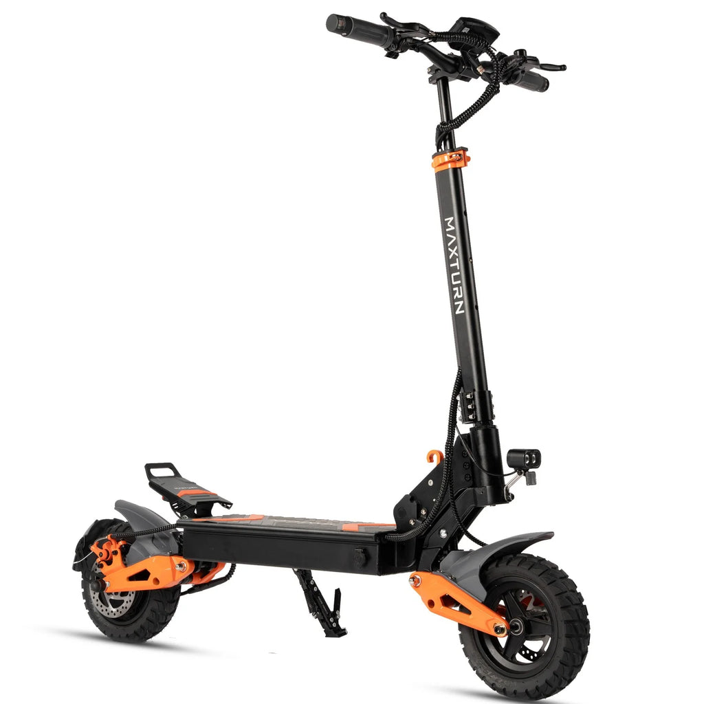 Trottinette électrique MAXTURN X1 - 1000W 48V15.6Ah 10'' Tubeless E-Scooter Cadre aluminium - Noir