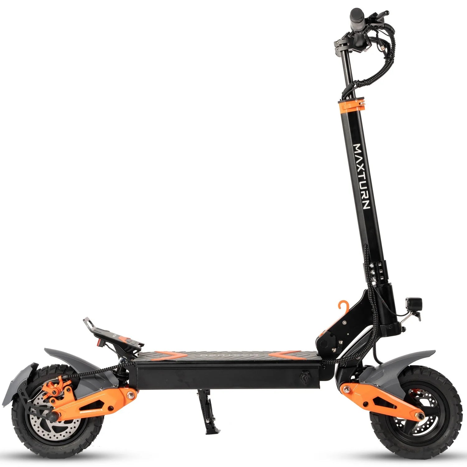 MAXTURN X1 Ultra - Moteur double 1100W 48V20.8Ah Trottinette électrique 10'' Cadre en aluminium - Noir