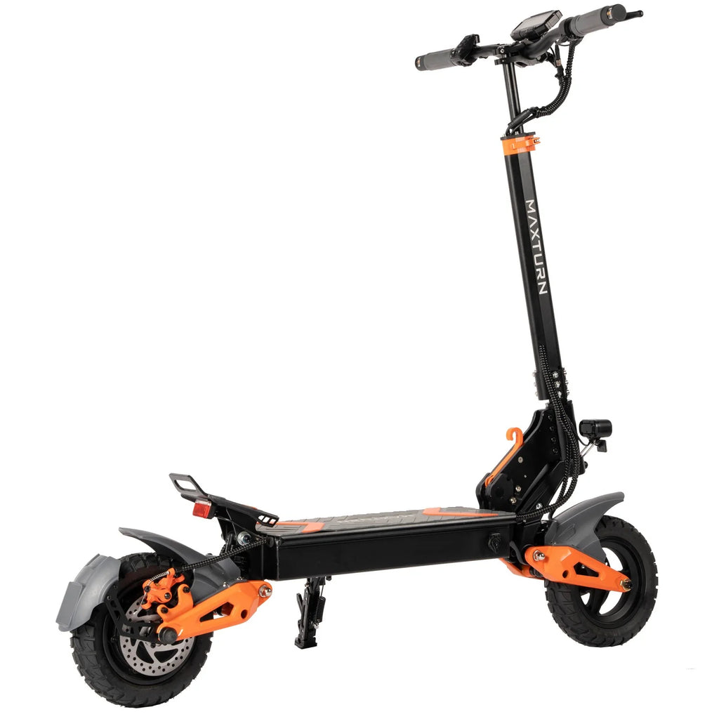 Trottinette électrique MAXTURN X1 - 1000W 48V15.6Ah 10'' Tubeless E-Scooter Cadre aluminium - Noir