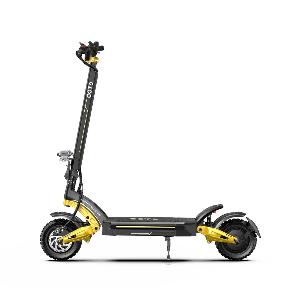 OOTD S30 2025 - Doppelmotor 1200W 52V23.4Ah 10'' Elektroroller E-Scooter Mit NUTT Hydraulikbremsen - Schwarz