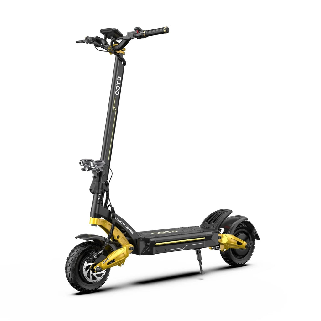OOTD S30 2025 - Doppelmotor 1200W 52V23.4Ah 10'' Elektroroller E-Scooter Mit NUTT Hydraulikbremsen - Schwarz