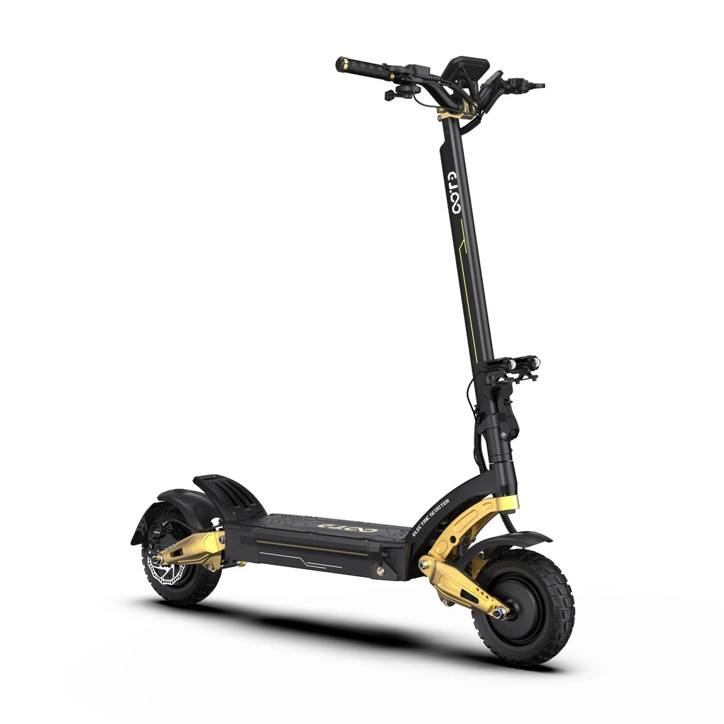 Trottinette électrique OOTD S30 - Moteur 1200W*2 Batterie 52V23.4AH Pneus 10" Frein à huile - Noir