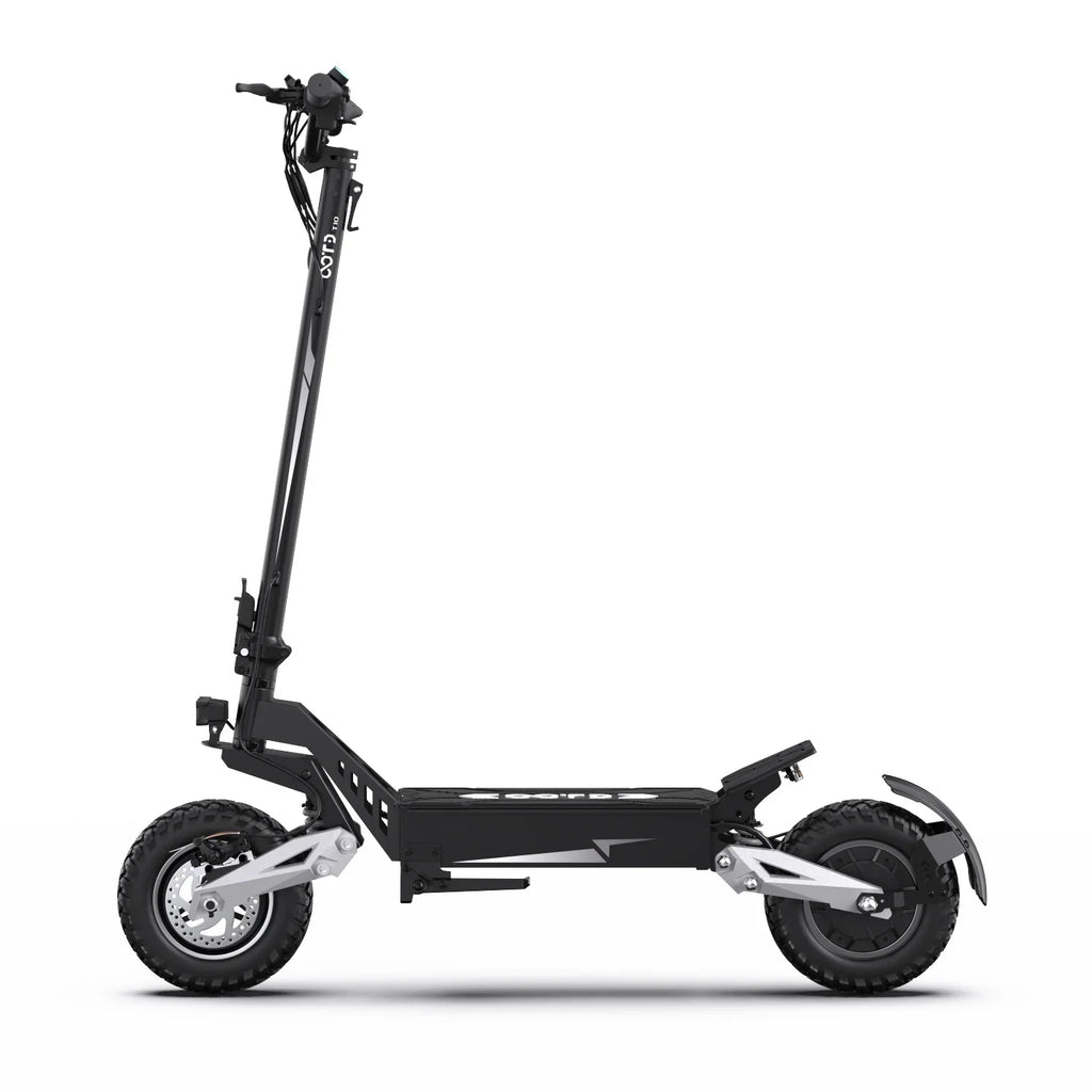 Trottinette électrique OOTD T10 18AH - 500W 48V18Ah 11'' E-Scooter pliable avec frein à disque - Noir-Gris