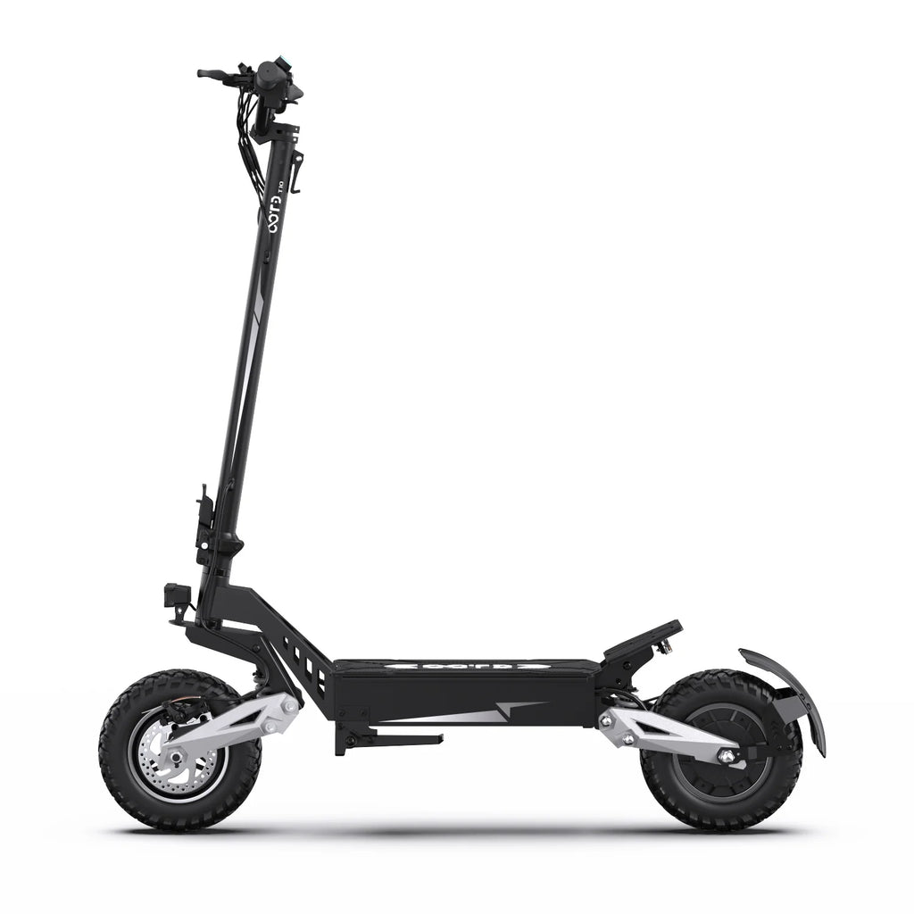 Trottinette électrique OOTD T10 - Moteur 500W Batterie 48V13.5AH Pneus 11" Frein à disque - Noir Gris