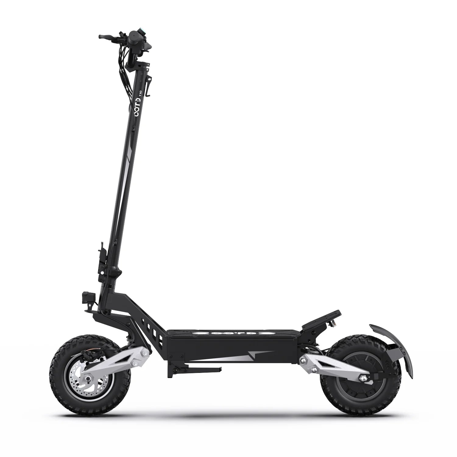 Trottinette électrique OOTD T10 - Moteur 500W Batterie 48V13.5AH Pneus 11" Frein à disque - Noir Gris