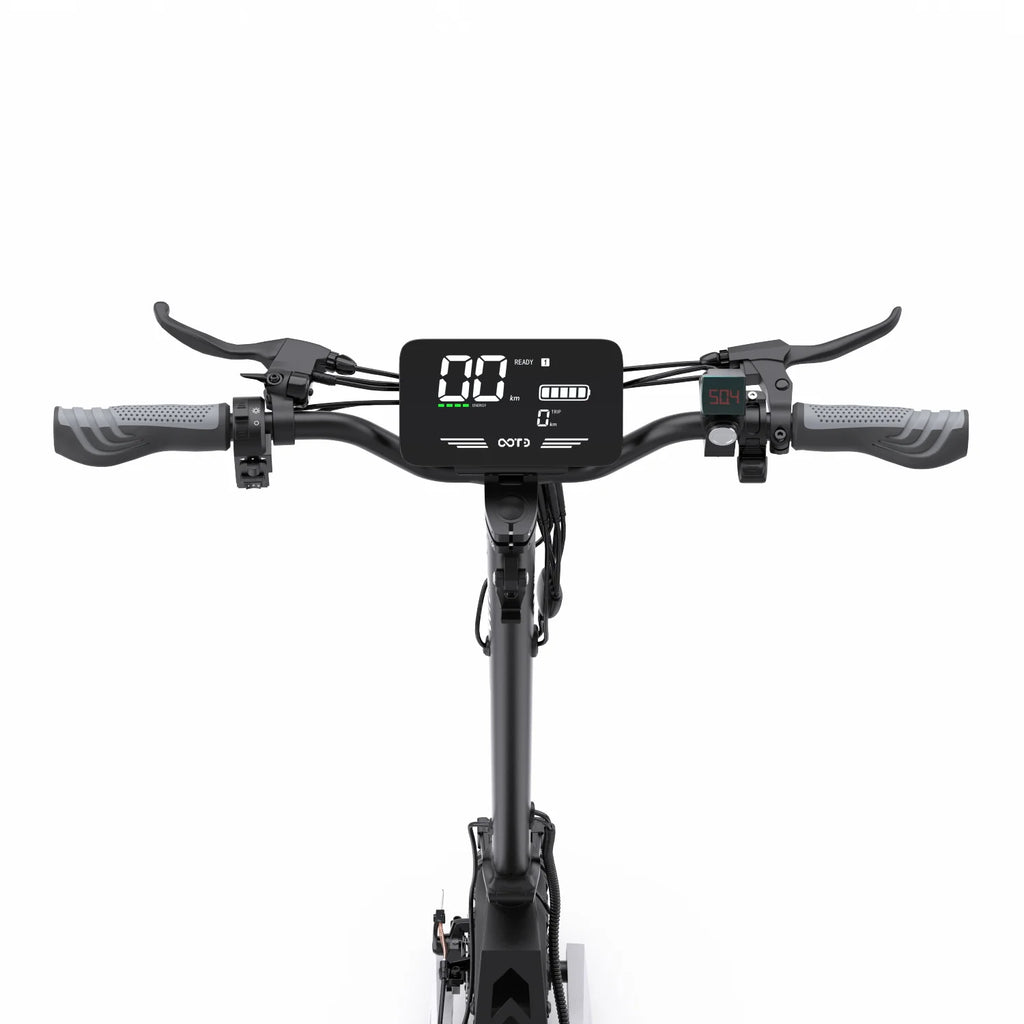 Trottinette électrique OOTD T10 - Moteur 500W Batterie 48V13.5AH Pneus 11" Frein à disque - Noir Gris